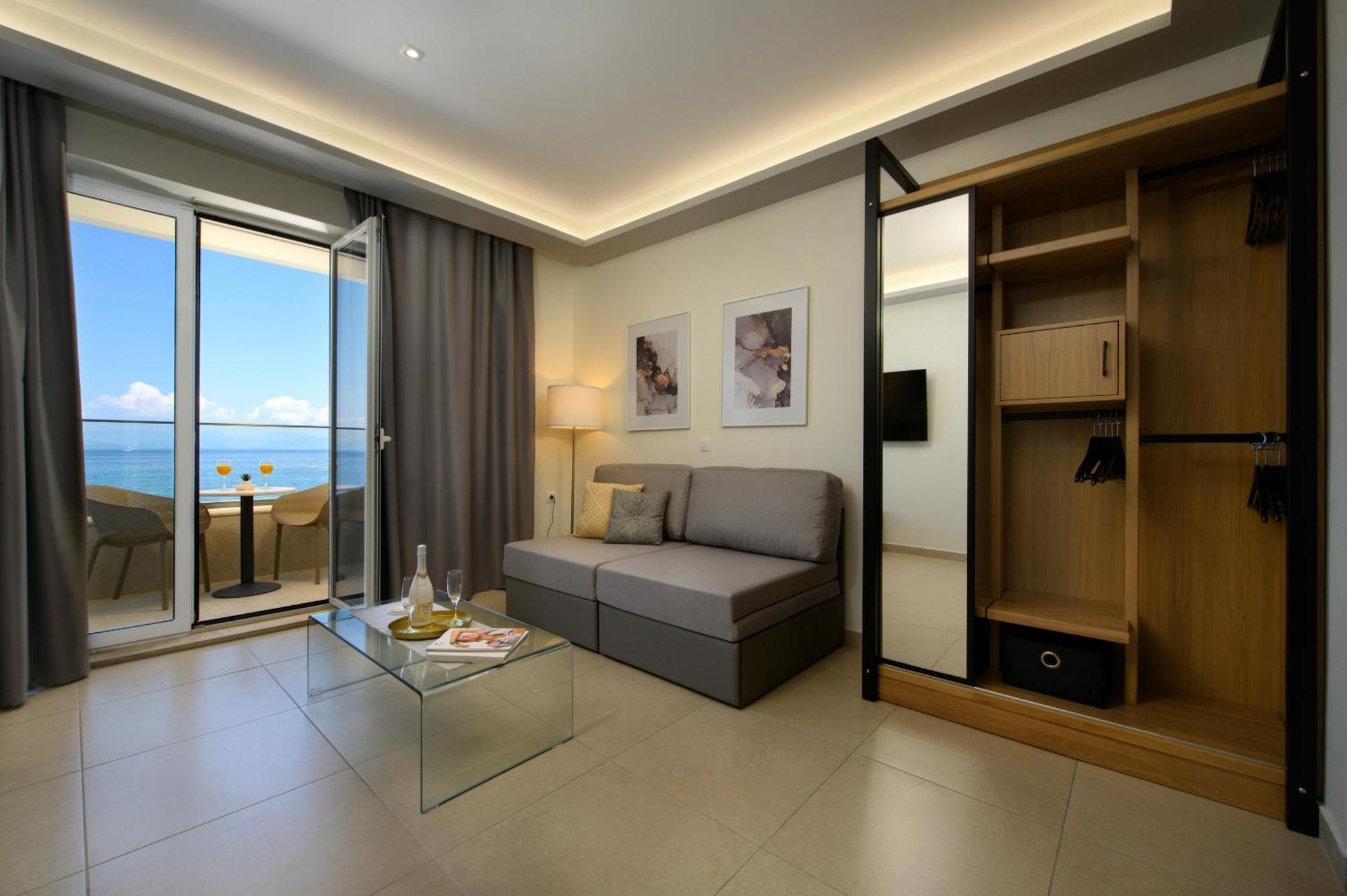 Potamaki Beach Hotel Benitses  Ruang foto
